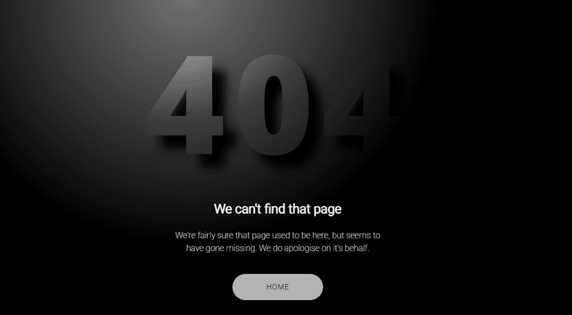 Animated 404 Error Page – Swinging Text and Cloak Effect using @property CSS
