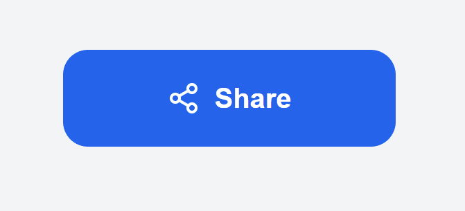 Animated Social Share Button | Interactive Hover Effects using HTML, CSS & JavaScript