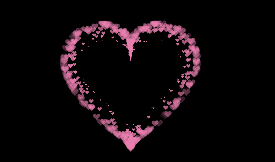 Heart Animation with Particle Effects