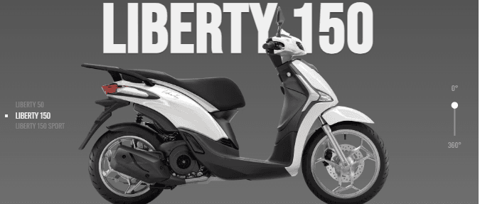 Scooter Animation with GSAP ScrollTrigger – Advanced Scroll-Driven Timeline Animation (Liberty 150)