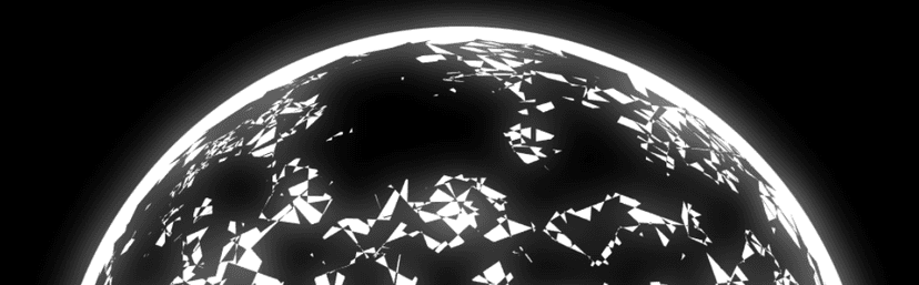 Interactive Sphere of Squares Animation Using HTML Canvas & JavaScript