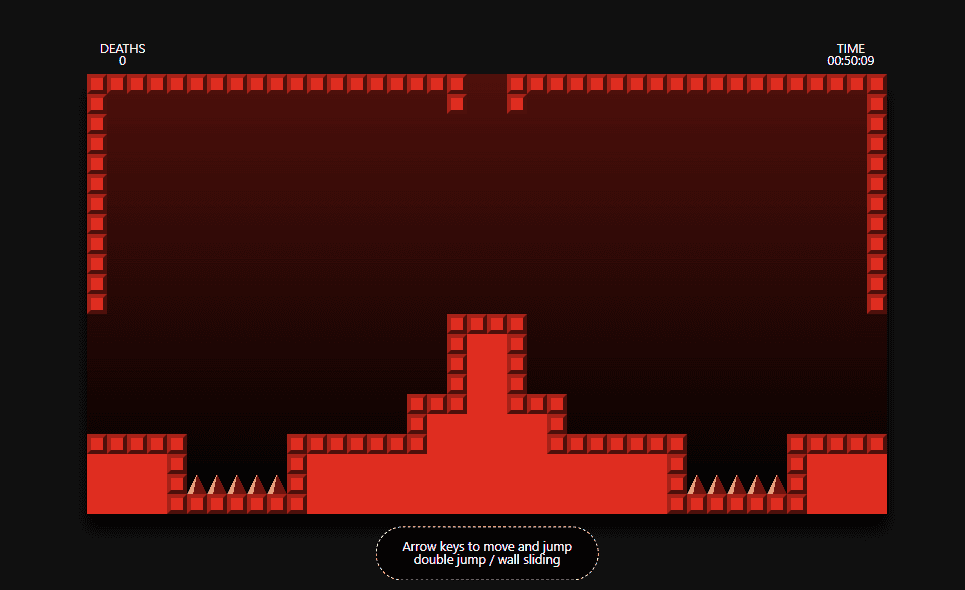 Spiky Dasher Game - Interactive Platformer