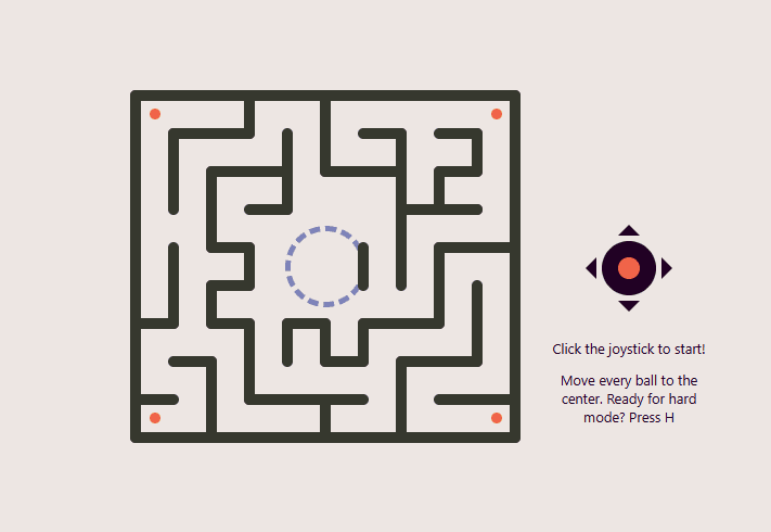 Tilting Maze Game - Interactive 3D Physics