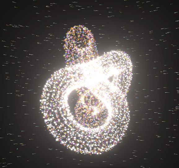 Three.js & GLSL Particle Metamorphosis