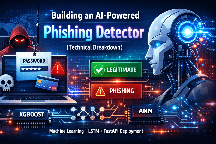 How I Built an AI-Powered Phishing Detector (Technical Breakdown)