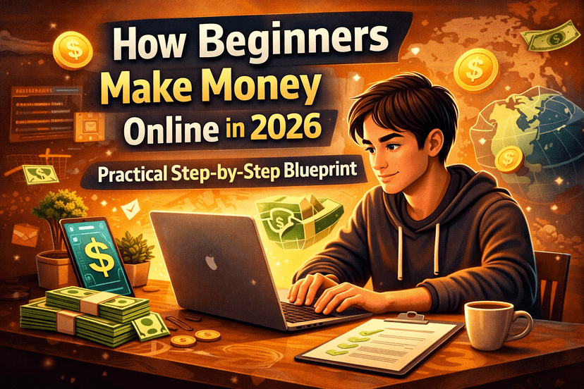 How Beginners Make Money Online in 2026: Practical Step-by-Step Blueprint