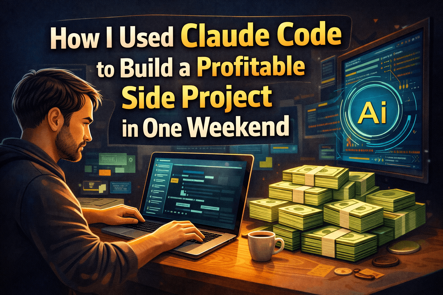 How I Used Claude Code to Build a Profitable Side Project in One Weekend